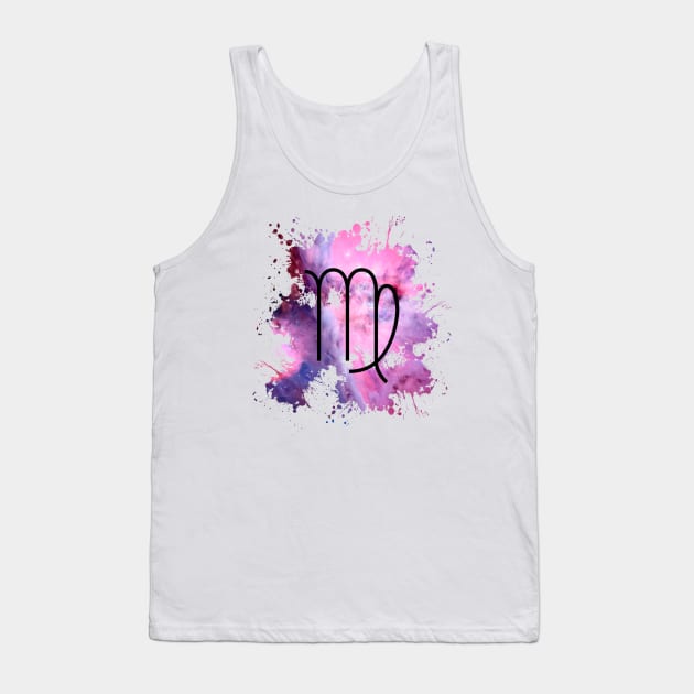 Virgo Abstract Tank Top by Amasea